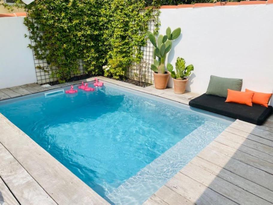 Maison 4 Chambres Cote Des Basques Avec Piscine Biarritz Eksteriør billede